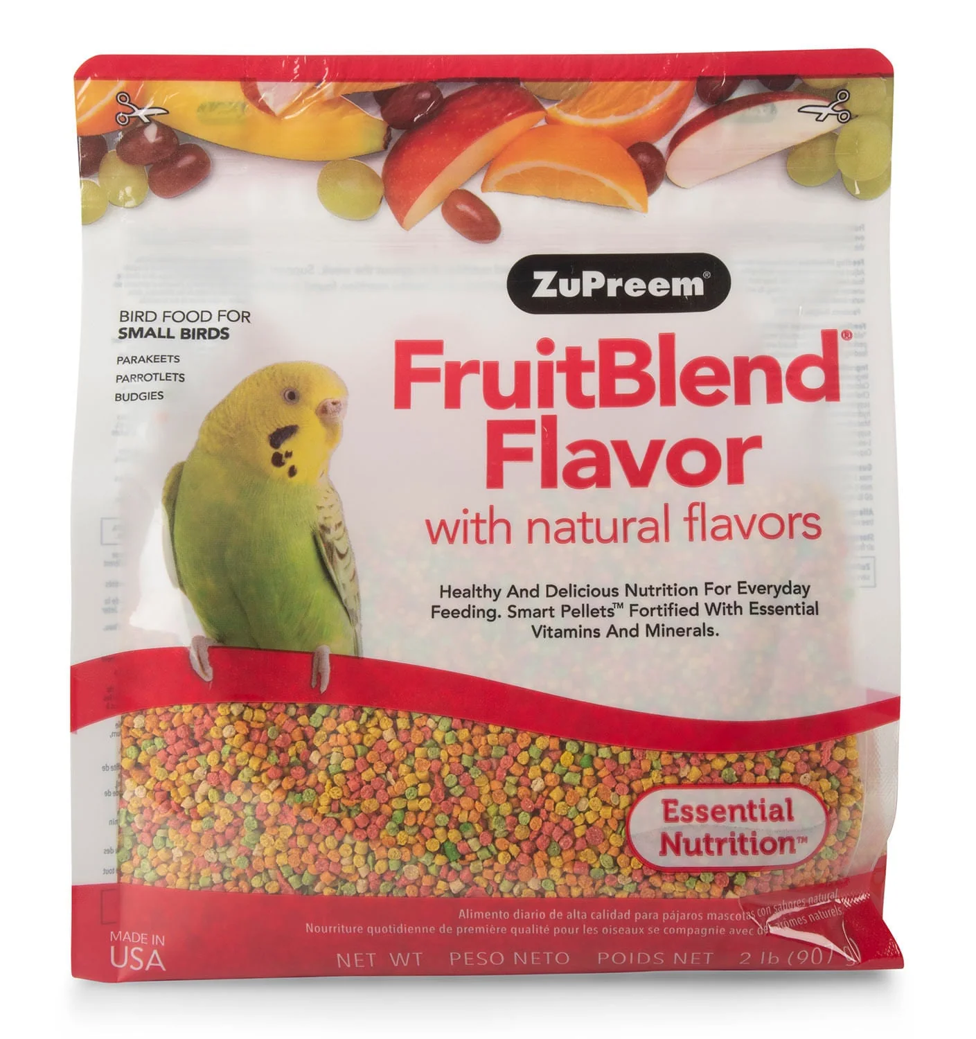 Zupreem FruitBlend Flavor Bird Food - Pet's Shop