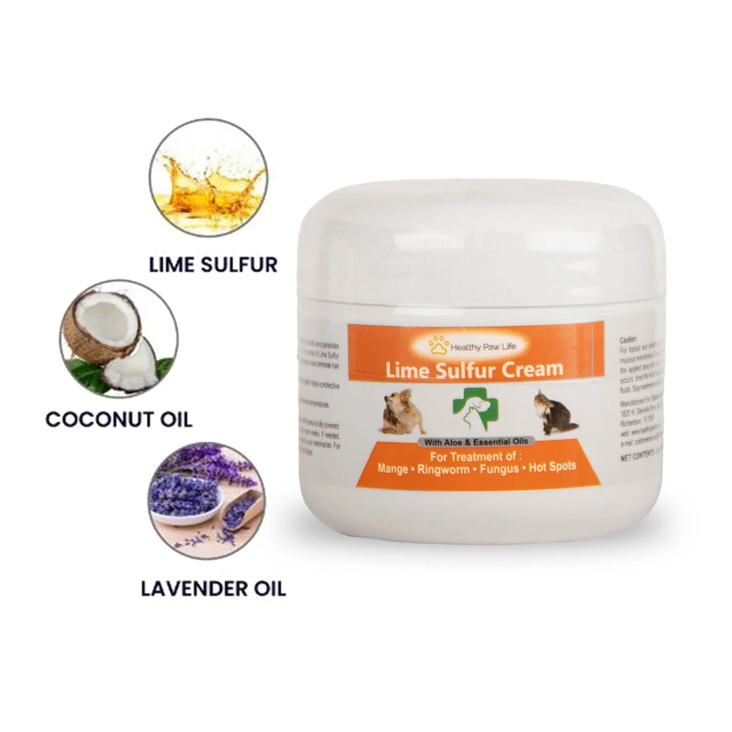 Healthy Paw Life's Lime Sulfur Cream - Pet's Shop
