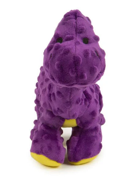 Dinos Purple Bruto Brontosaurus Dog Toy - Pet's Shop