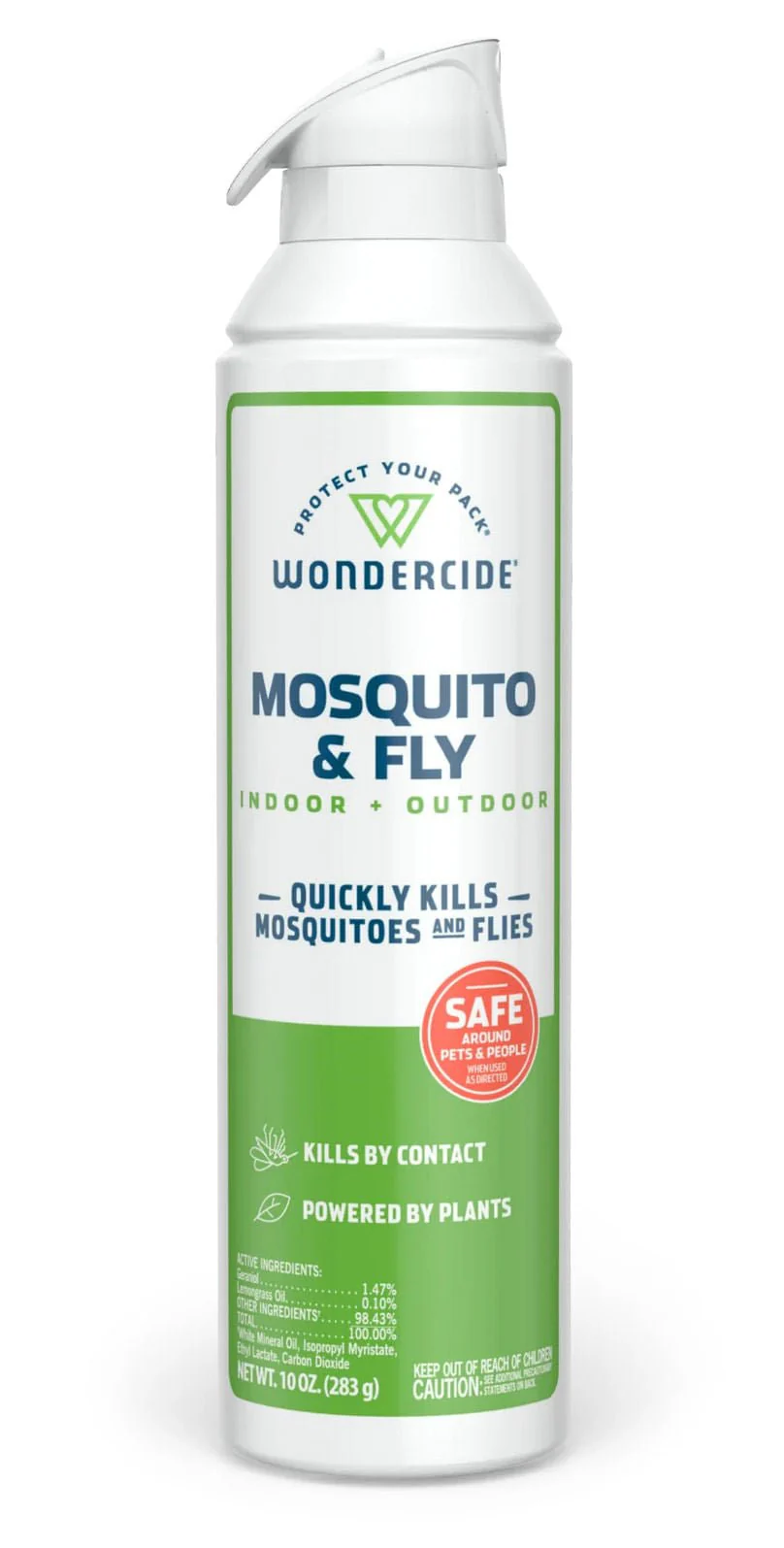 Wondercide Pet-Safe Mosquito & Fly Spray, 10 oz - Pet's Shop