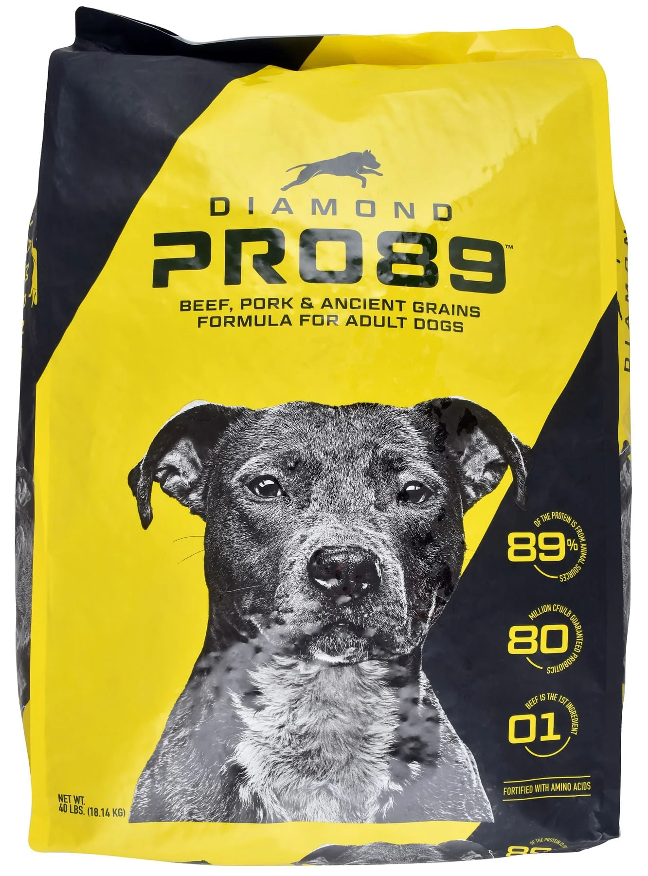 Diamond Pro89 Beef, Pork & Ancient Grains Formula, 40 lb - Pet's Shop