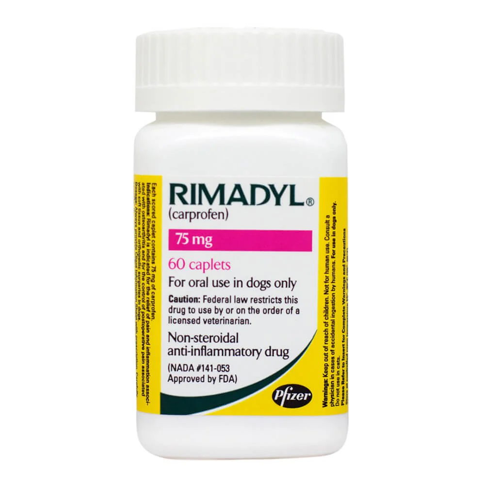 Rx Rimadyl (carprofen) Caplets for Dogs - Pet's Shop