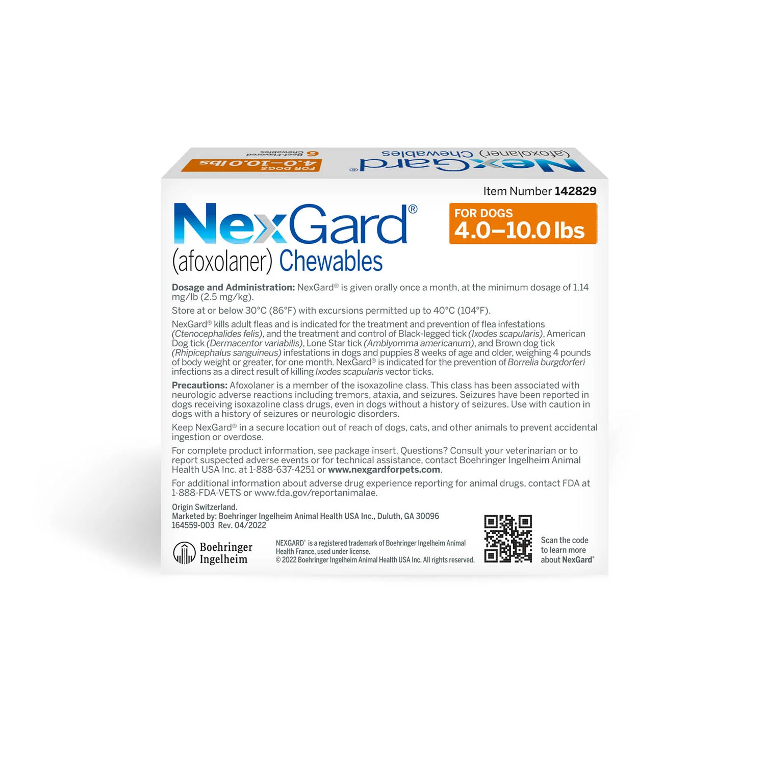 NexGard Flea and Tick Chewables for Dogs - Pet's Shop