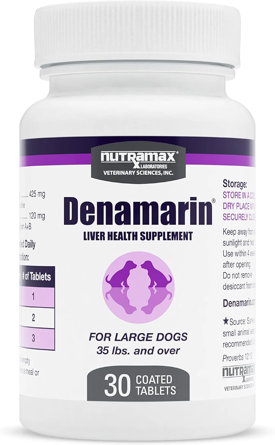 Nutramax Denamarin Liver Health Tablets for Dogs and Cats - Pet's Shop