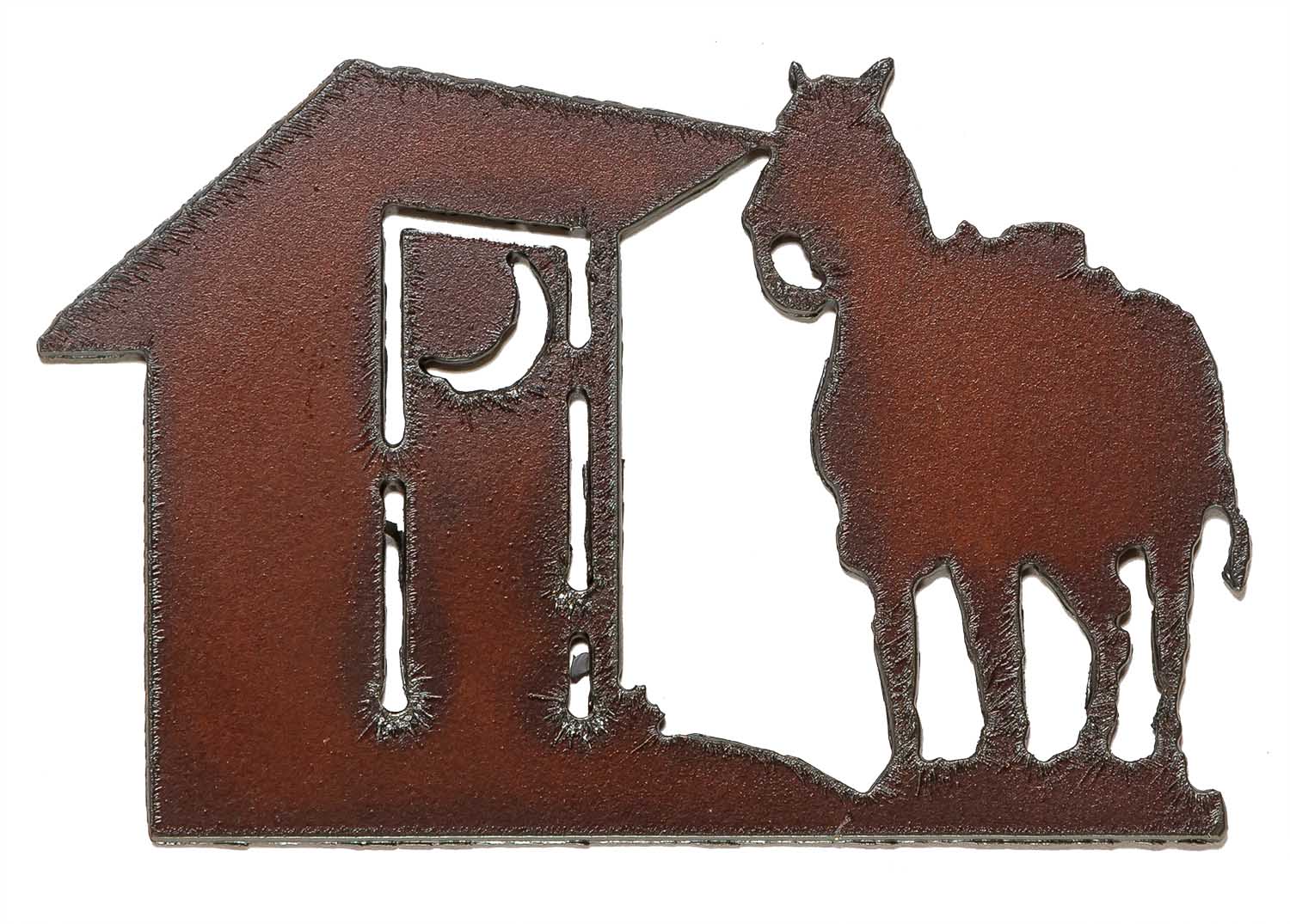 Rustic Metal Ornaments - Pet's Shop