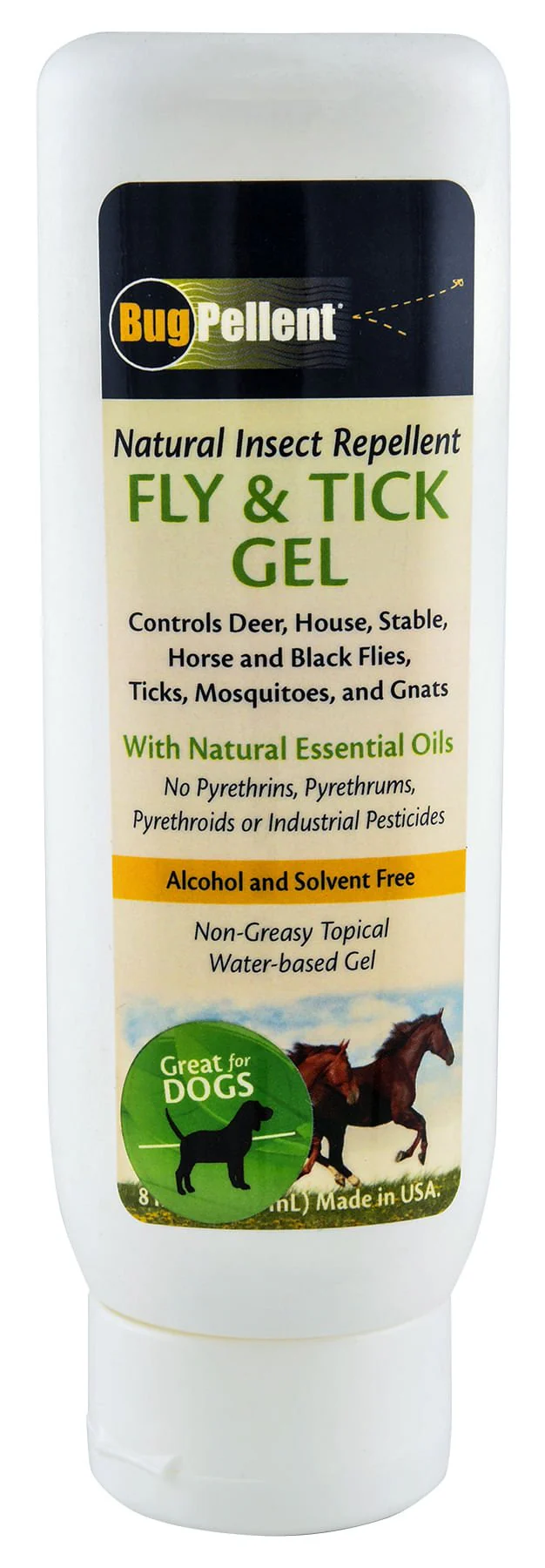 BugPellent Natural Fly & Tick Gel - Pet's Shop