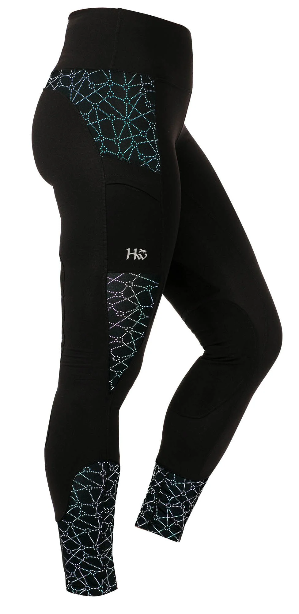 Reflective Breathable Riding Tights - Pet's Shop