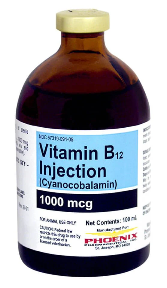 Vitamin B-12 (Generic) Injectable Solution - Pet's Shop