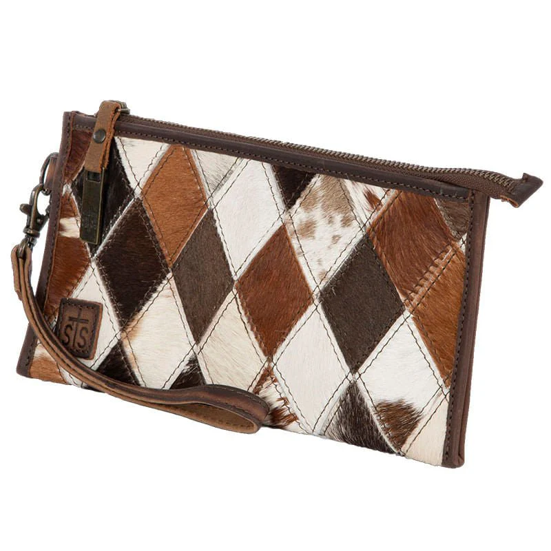 STS Diamond Cowhide Clutch - Pet's Shop
