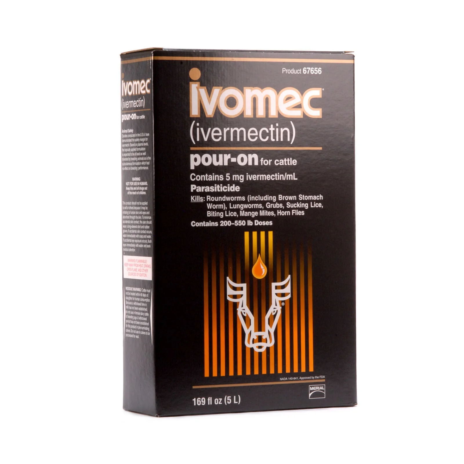 Ivomec Pour-On Cattle Wormer - Pet's Shop
