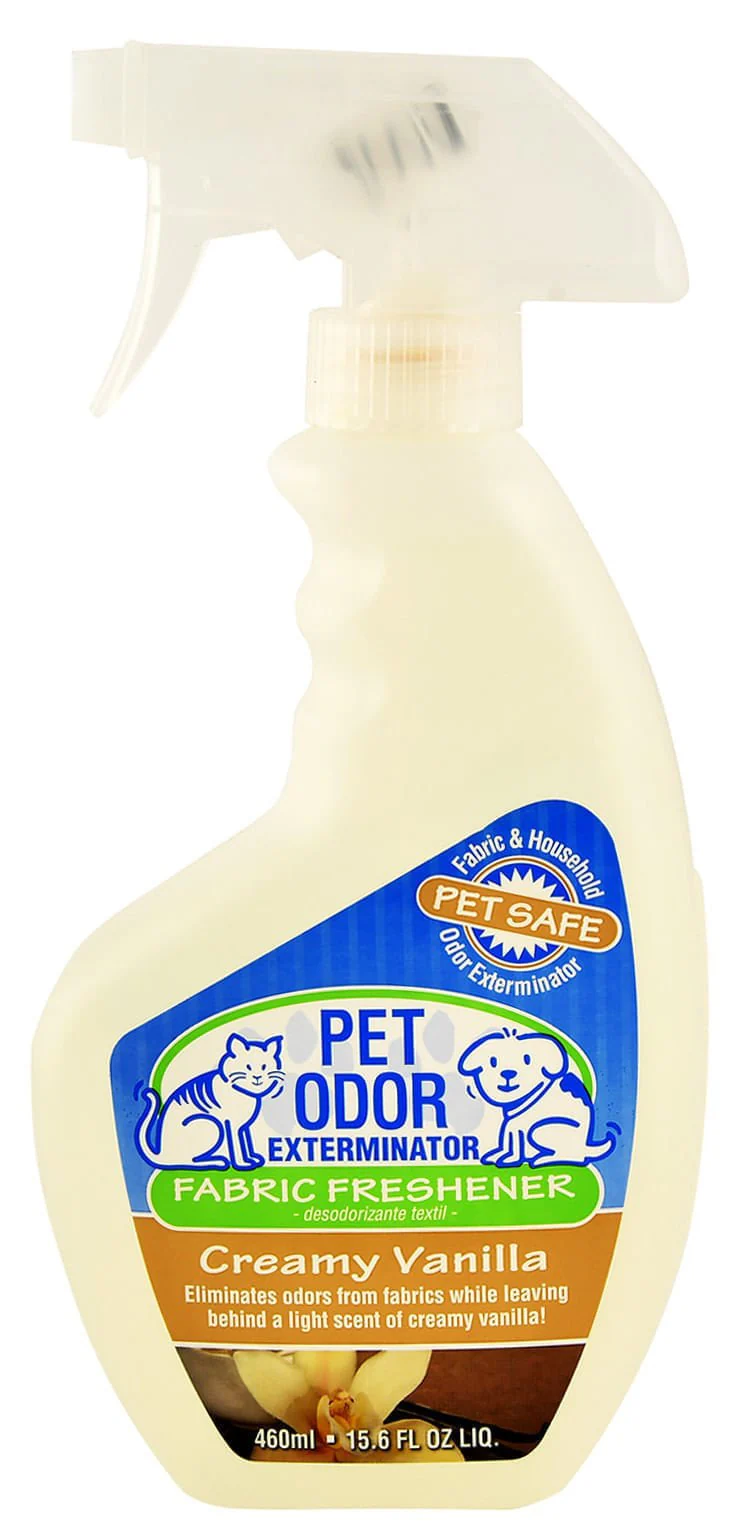 Fabric Freshener Spray, Creamy Vanilla, 15.6 oz - Pet's Shop