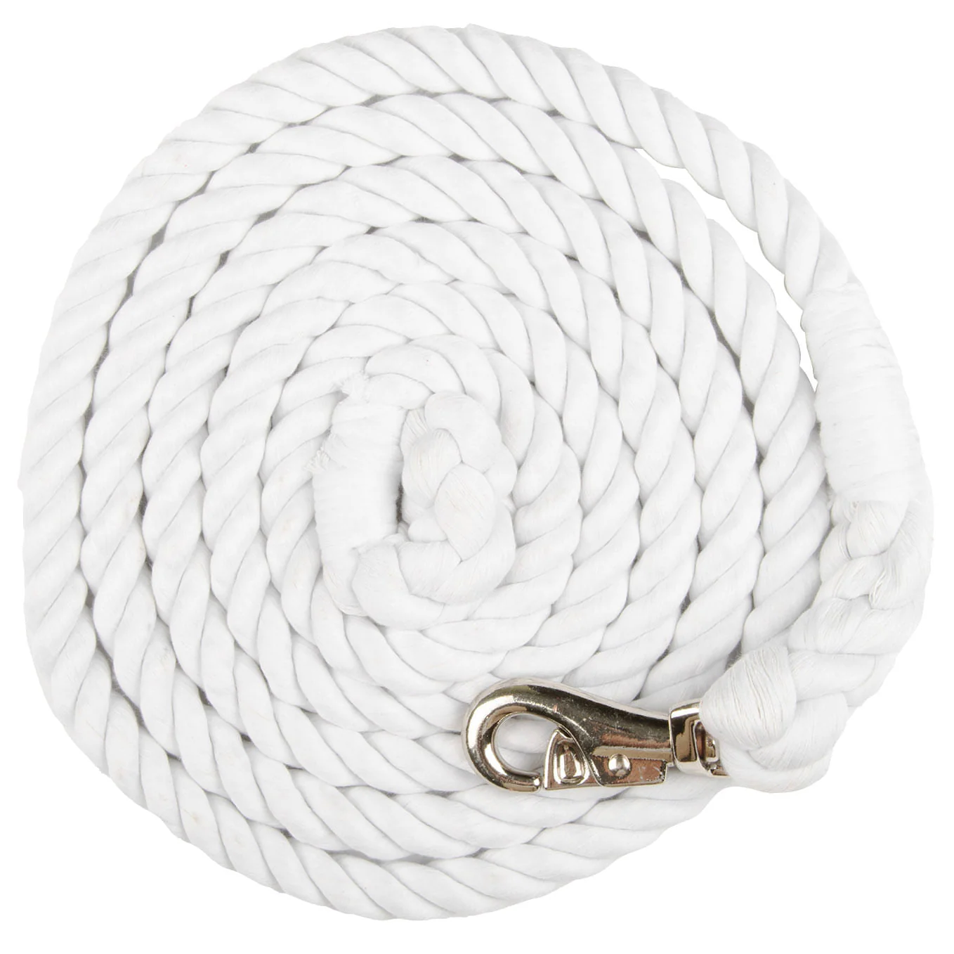 Colorful Cotton Horse Lead Ropes with Nickel Bull Snap, 10' L - Pet's Shop