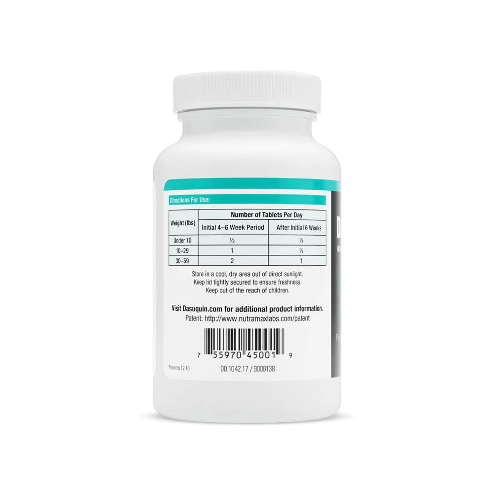 Nutramax Dasuquin for Dogs, Joint Health Supplement, Contains Glucosamine, Plus Chondroitin, ASU, and More, Supports Healthy Joints, Chewable Tablets - Pet's Shop