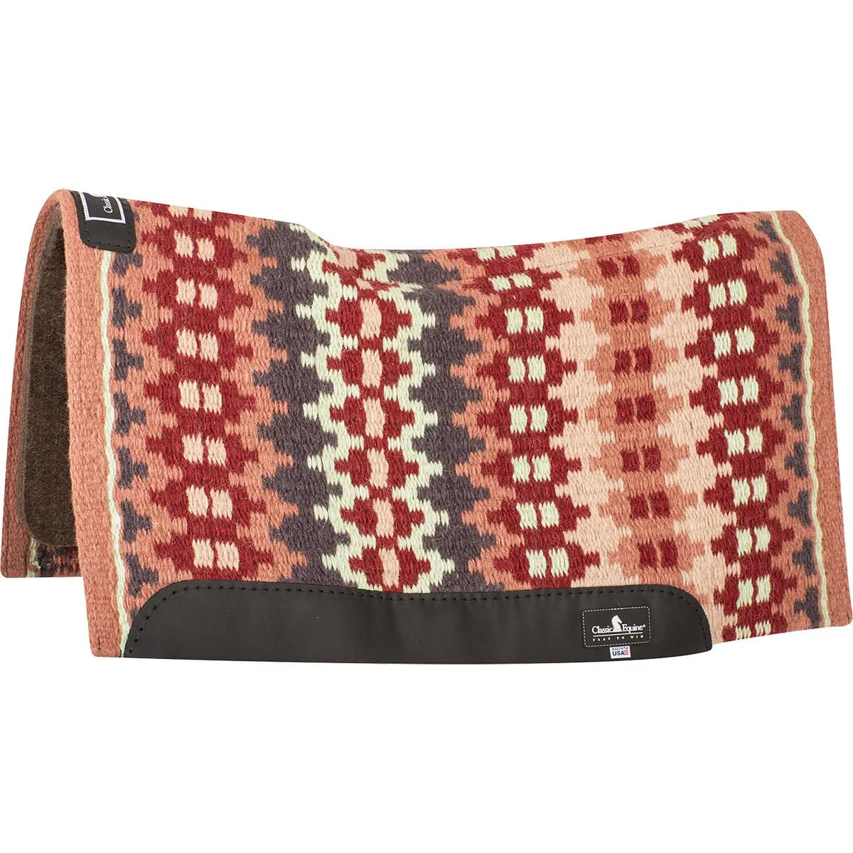Classic Equine Contour Wool Top Alpaca Saddle Pad - Pet's Shop