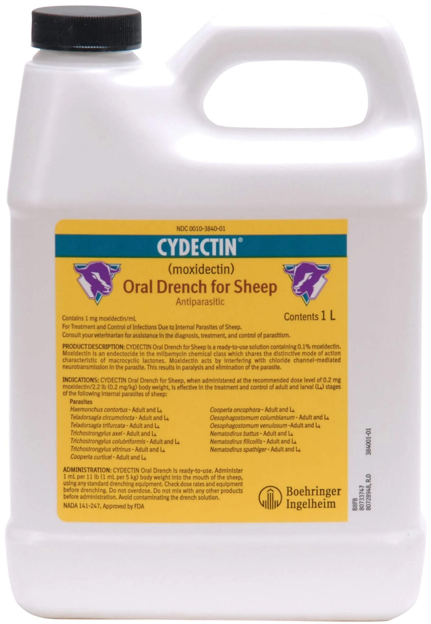 Cydectin Oral Sheep Drench Wormer - Pet's Shop