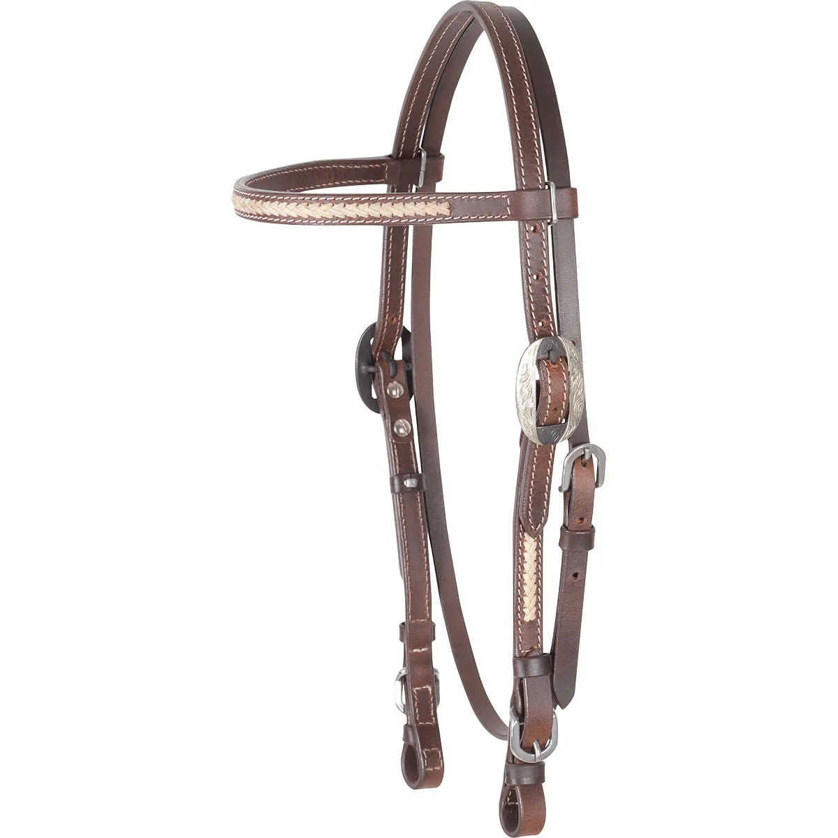 Cashel Rawhide Lace Browband Headstall - Pet's Shop