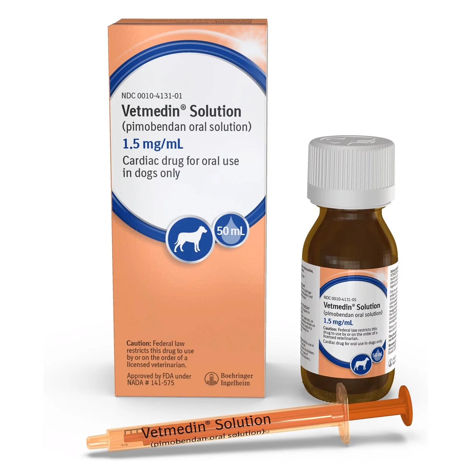 Rx Vetmedin Oral Solution, 1.5mg / 50ml - Pet's Shop