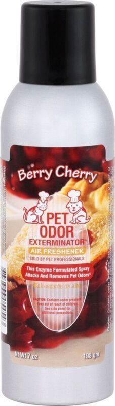 Pet Odor Exterminator Spray, Berry Cherry, 7 oz - Pet's Shop
