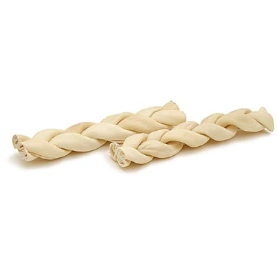 Braided Rawhide Sticks, 2 Count - Pet's Shop