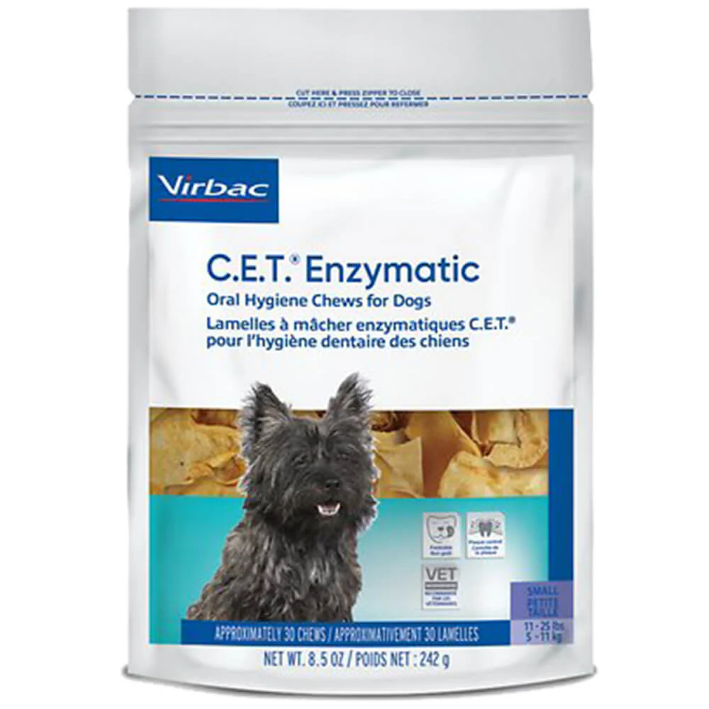 Virbac C.E.T. Enzymatic Oral Chews for Dogs - Pet's Shop