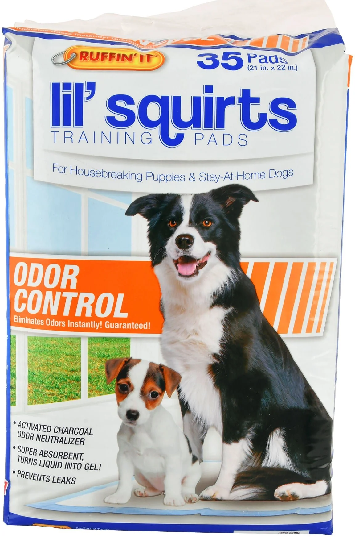 Lil' Squirts Training Pads with Activated Charcoal, 35 ct - Pet's Shop