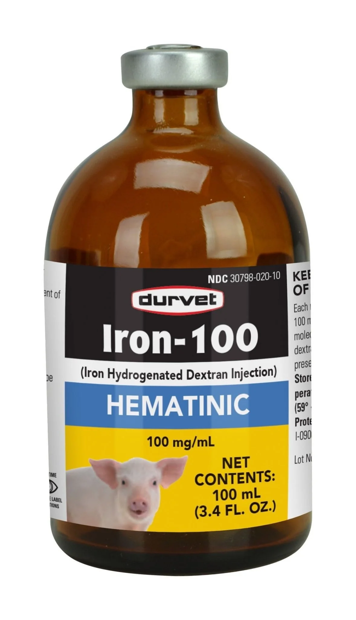 Iron-100 Inj. Hydrogenated Dextran, 100 ml - Pet's Shop