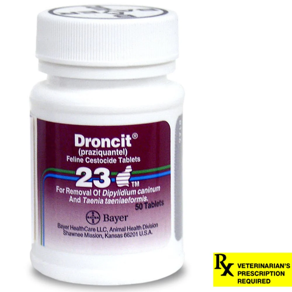 Rx Droncit for Cats, 23 mg Tablets - Pet's Shop