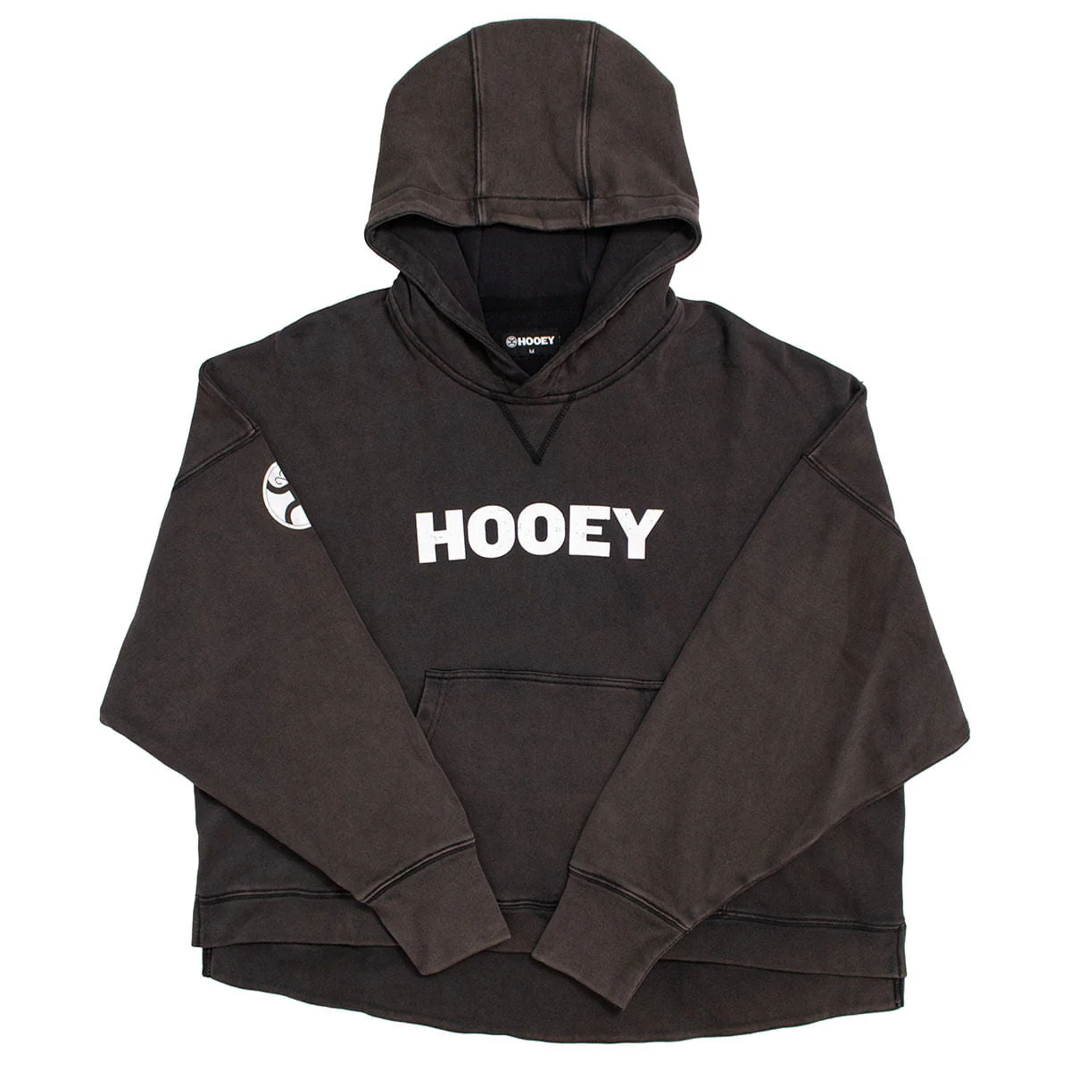 Hooey Roomy Ladies' Hoodie, Black - Pet's Shop