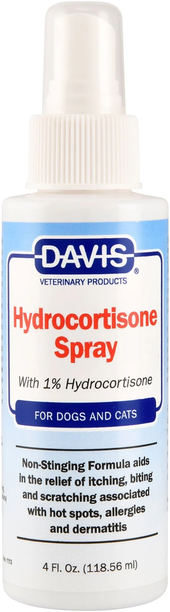 Davis Hydrocortisone Spray, 4 oz - Pet's Shop