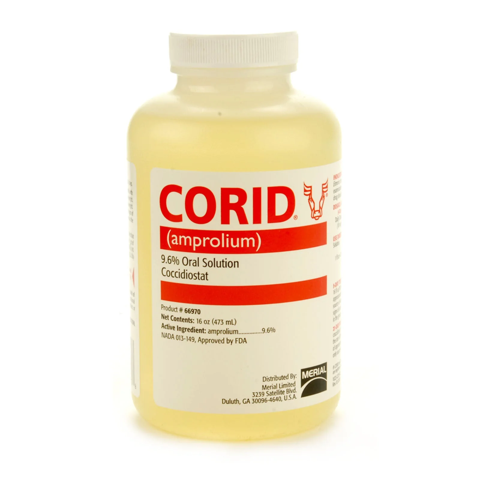 CORID Solution (Amprolium 9.6%) - Pet's Shop
