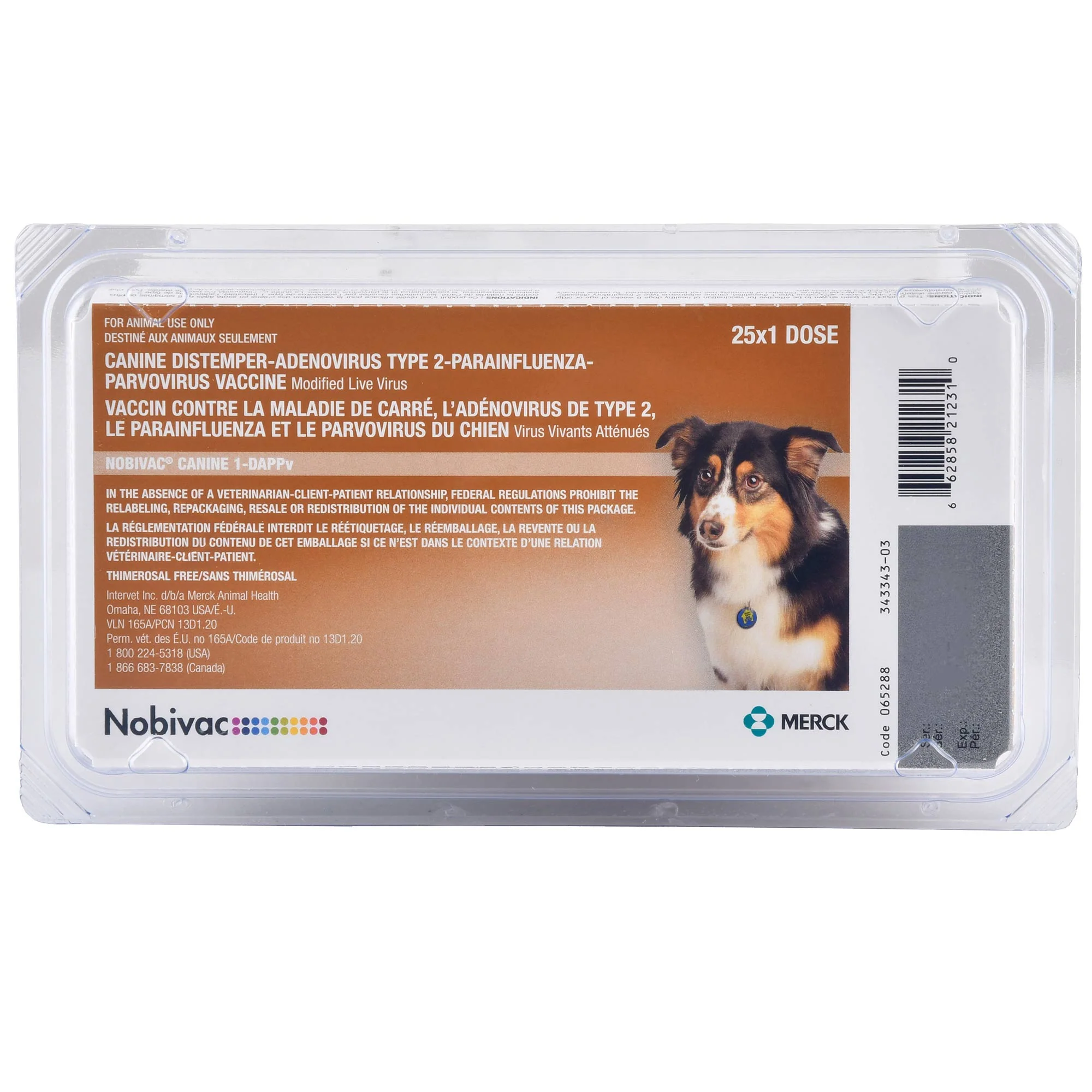 Nobivac Canine 1-DAPPv (5 Way) Dog Vaccine - Pet's Shop