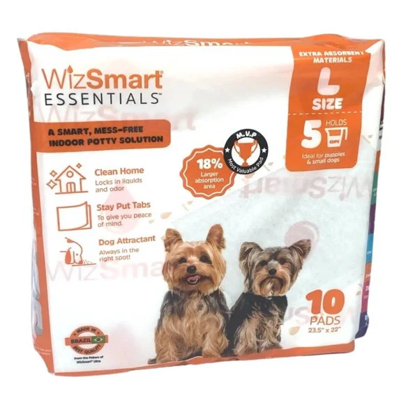 WizSmart Essentials Pads, Large - Pet's Shop