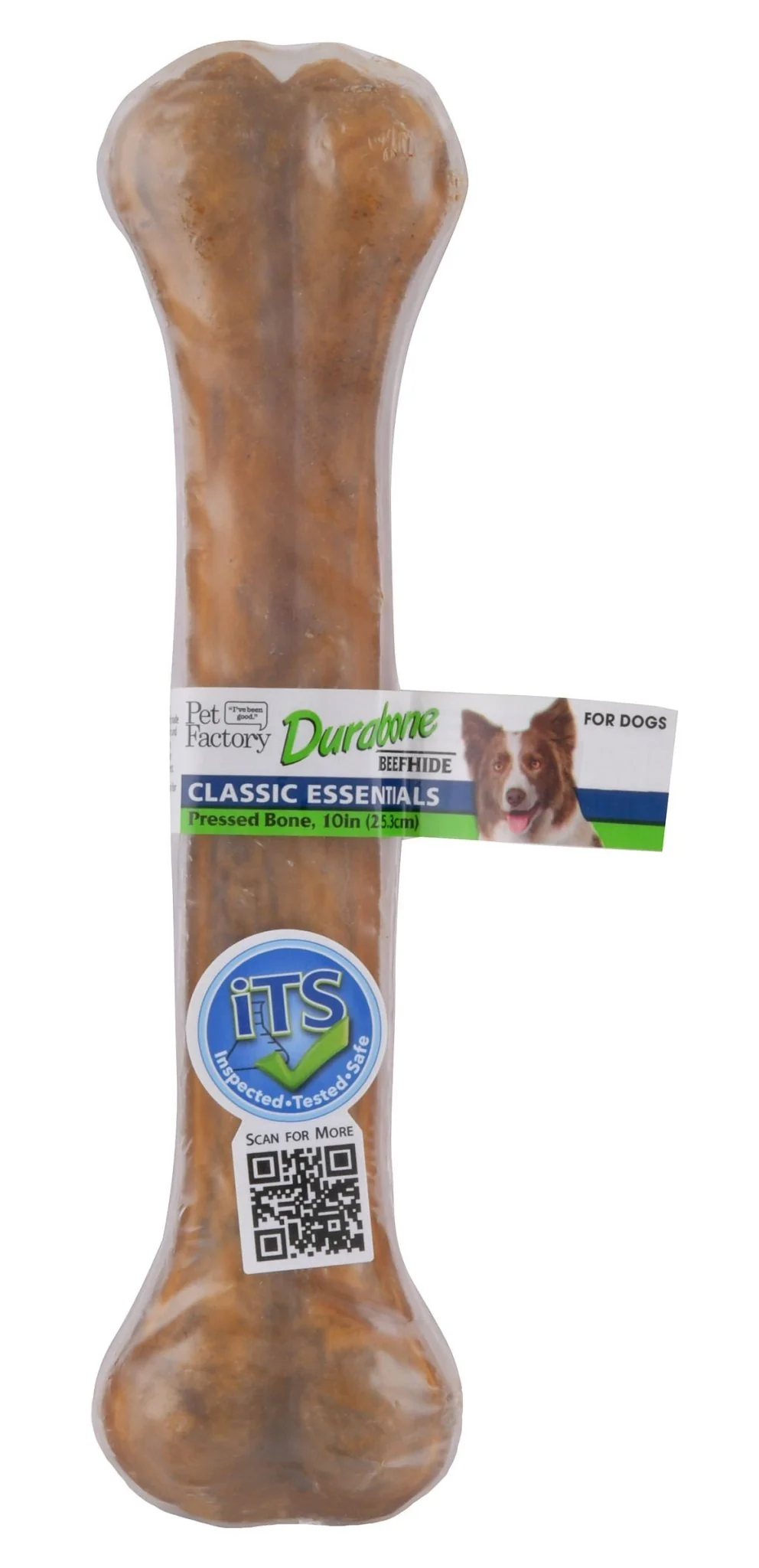 Pet Factory Natural Pressed Rawhide Bones - Pet's Shop