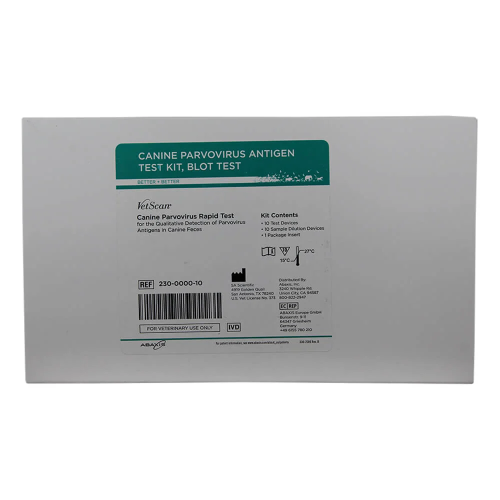 VetScan Canine Parvovirus Antigen Test Kit - Pet's Shop