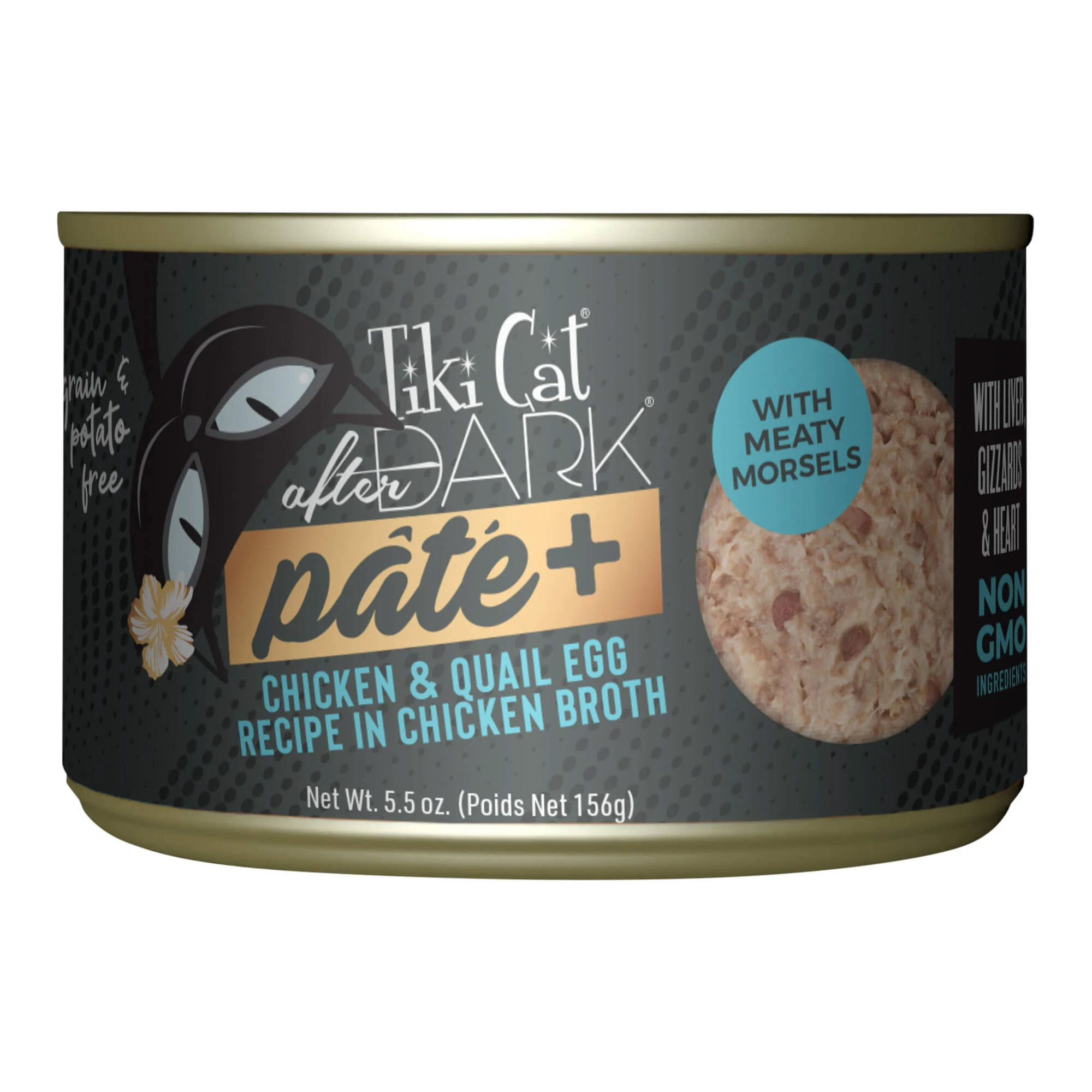 Tiki Cat After Dark Pate+ Chicken & Quail Egg - Pet's Shop