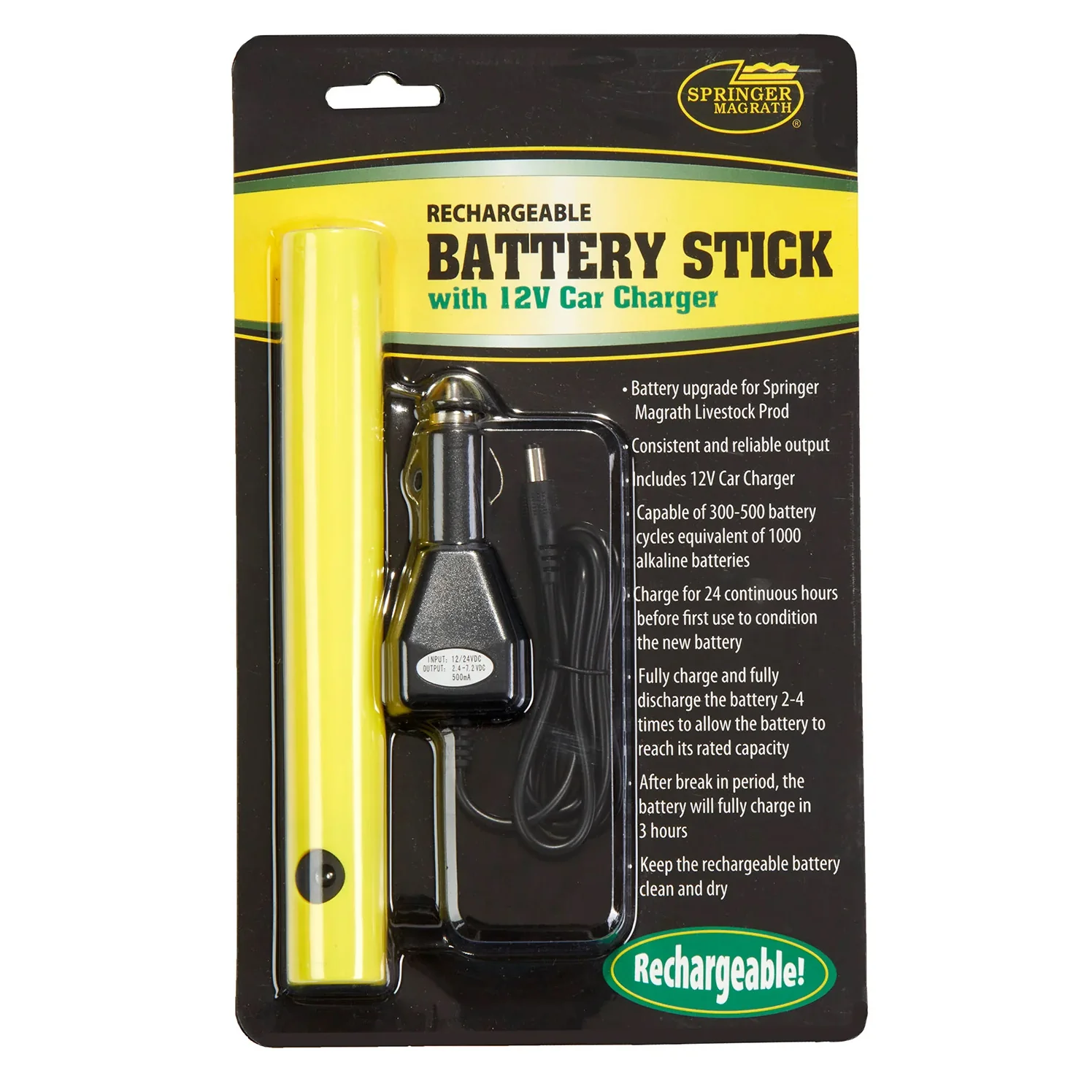 Springer Magrath Stock Shock Power Pack & Battery Stick (sold separately) - Pet's Shop