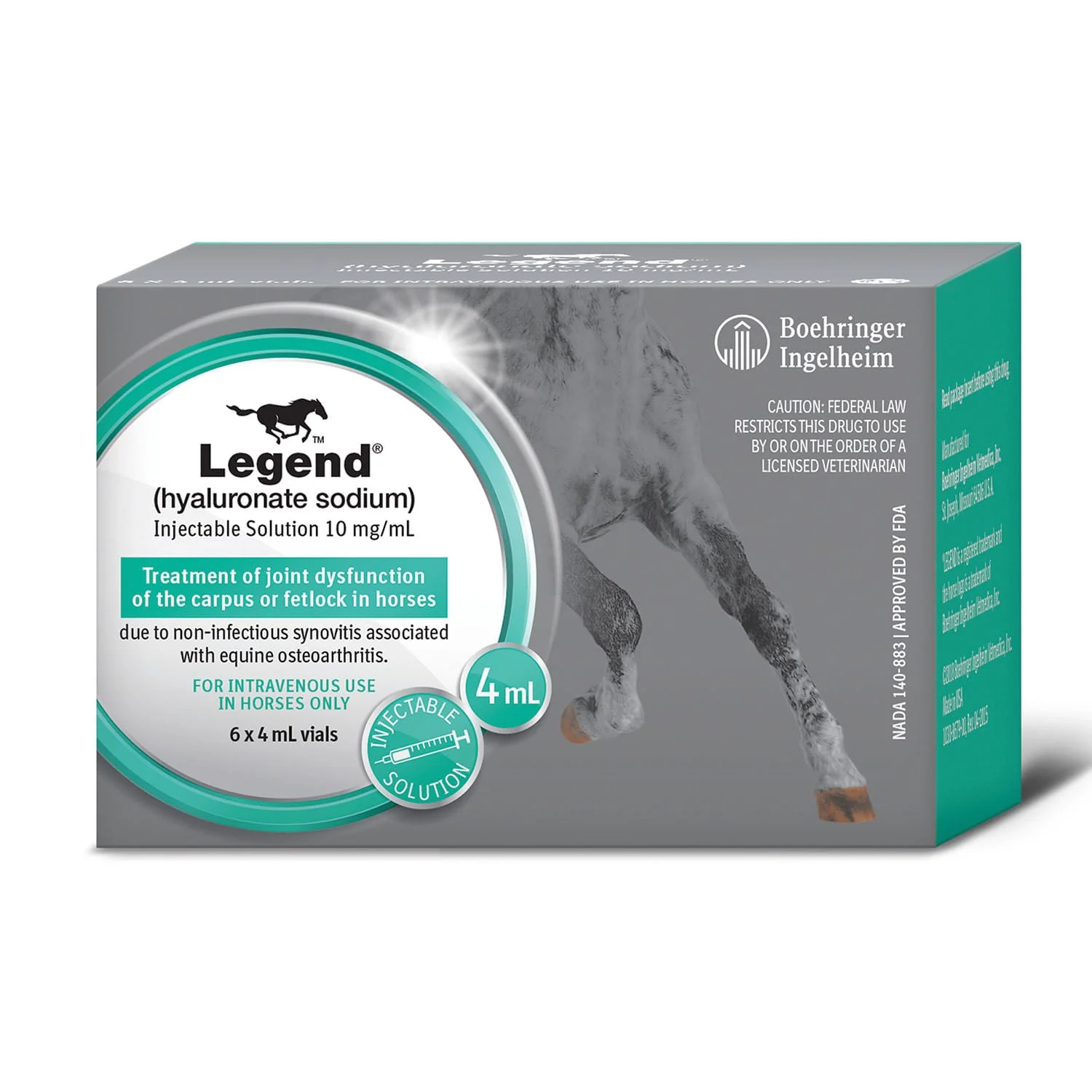 Legend (hyaluronate sodium) Injectable Solution for Horses - Pet's Shop