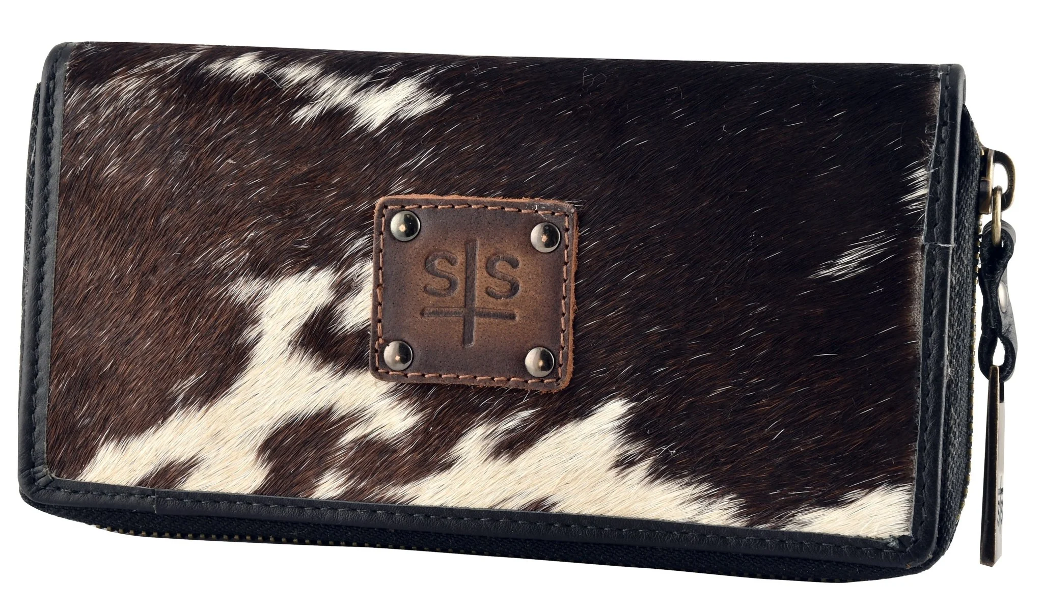 STS Cowhide Bi-Fold Zip Wallet - Pet's Shop