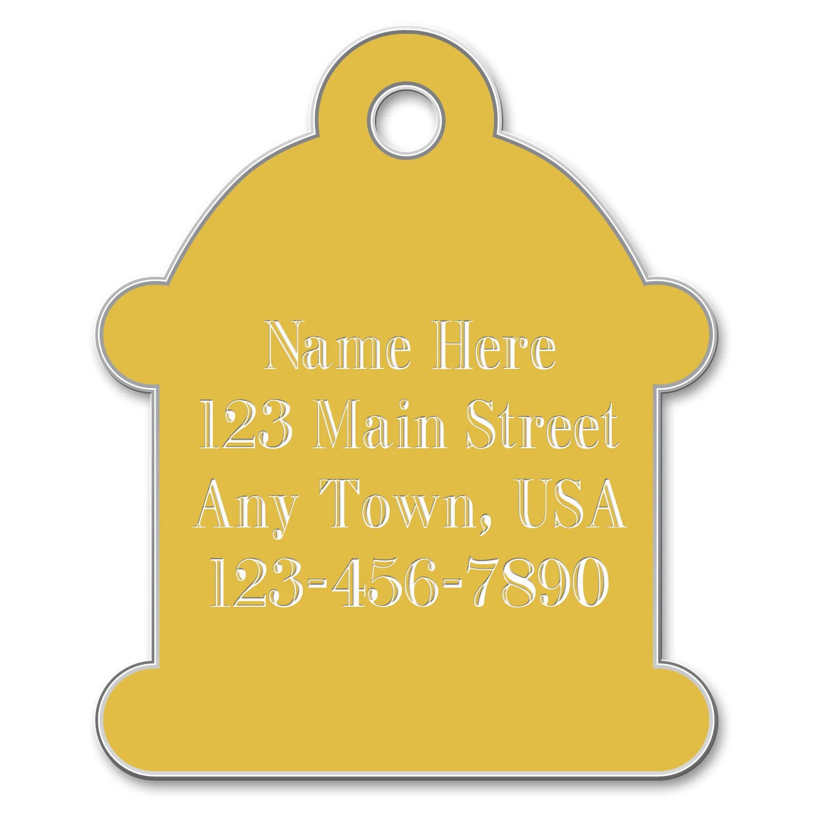 Small Hydrant Custom Personalized Dog Tags - Pet's Shop