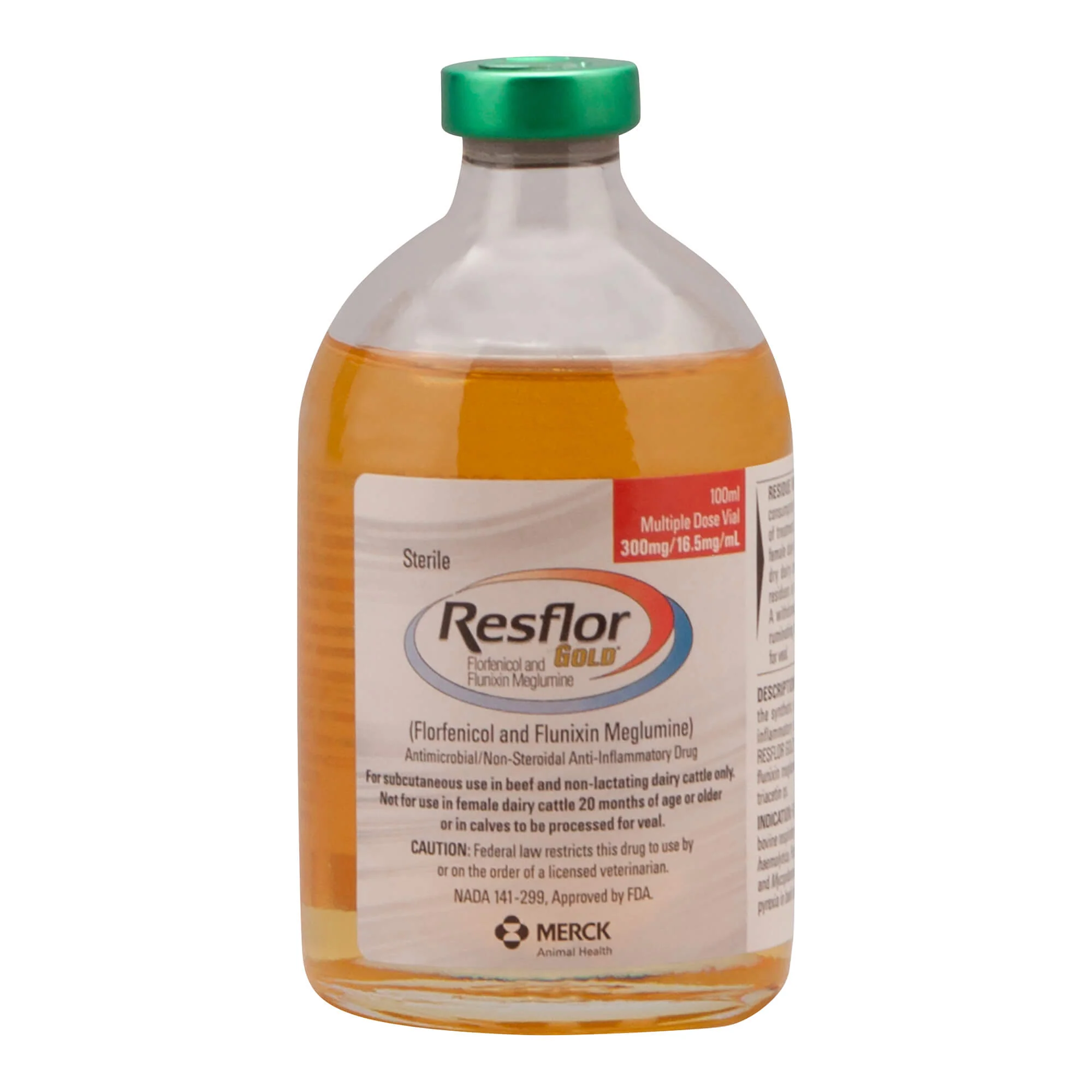 Rx Resflor Gold (florfenicol & flunixin meglumine) for Cattle - Pet's Shop