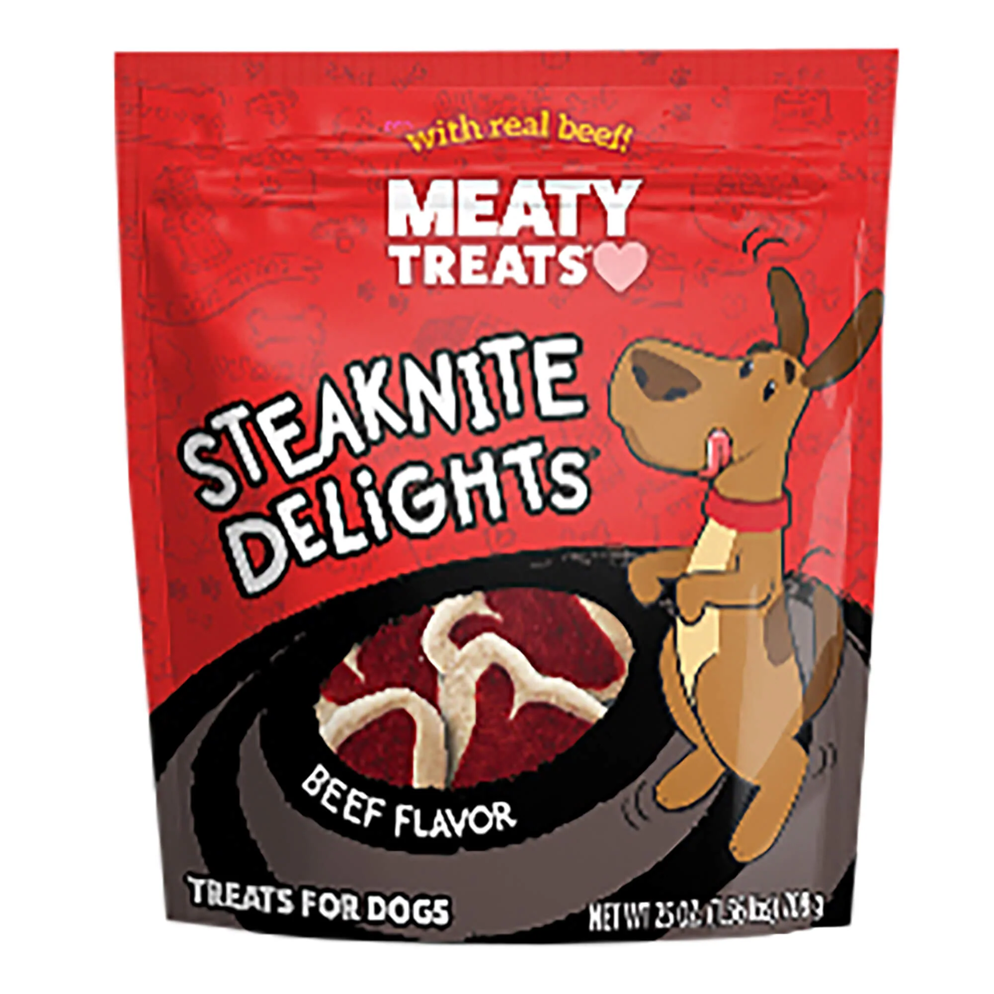 Meaty Treats Steaknite Delites, 25 oz - Pet's Shop