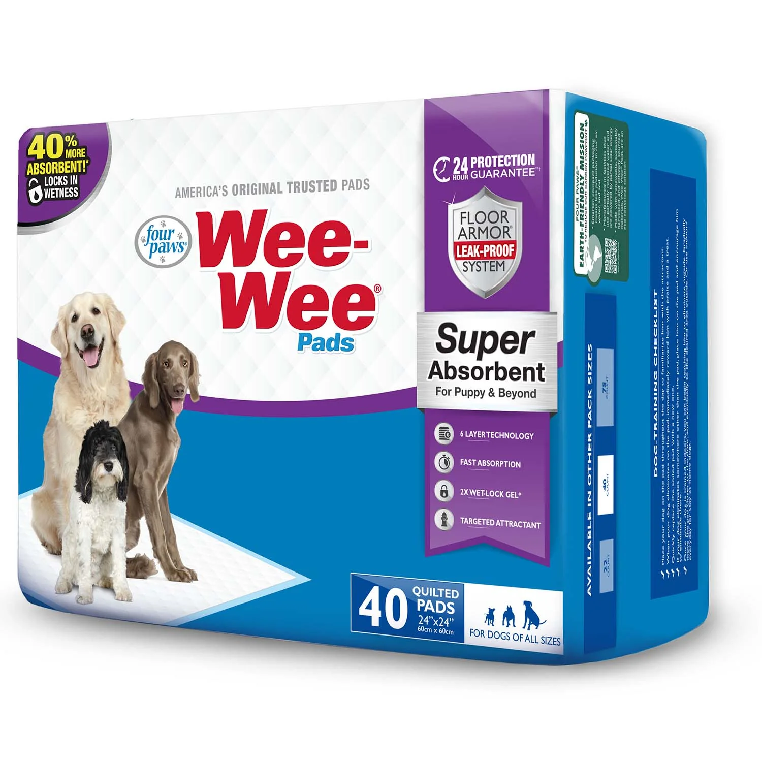 Wee-Wee Super Absorbent Pads for Dogs - Pet's Shop