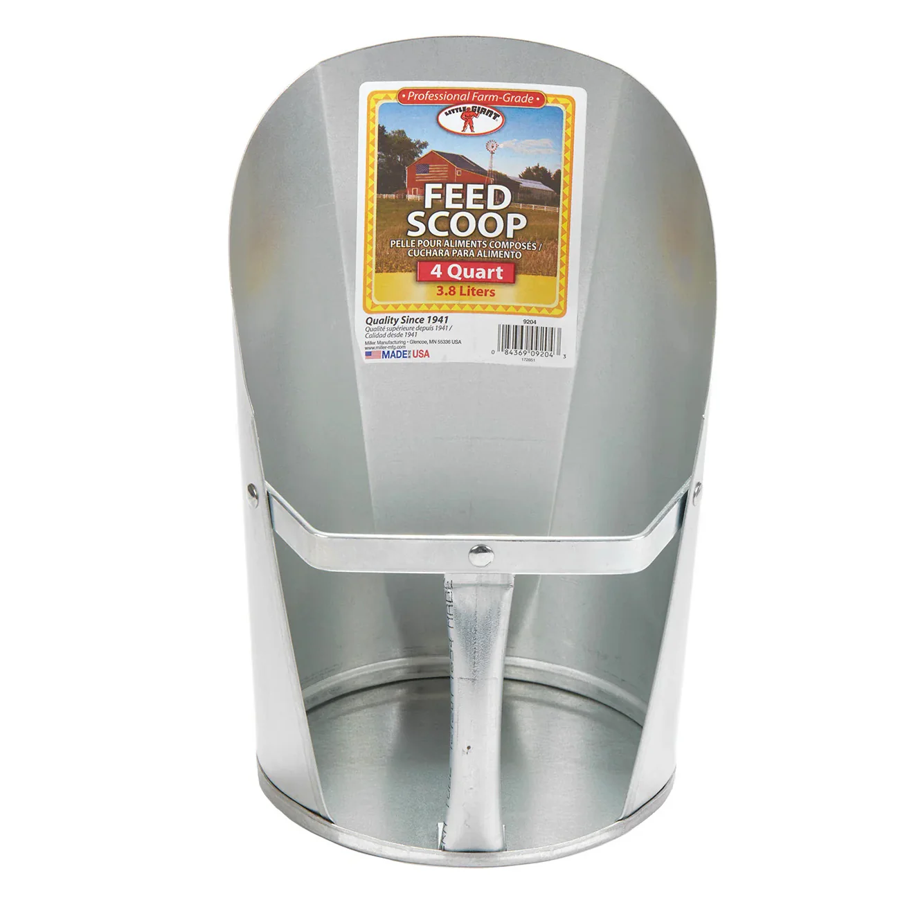 Galvanized Feed Scoops - Pet's Shop
