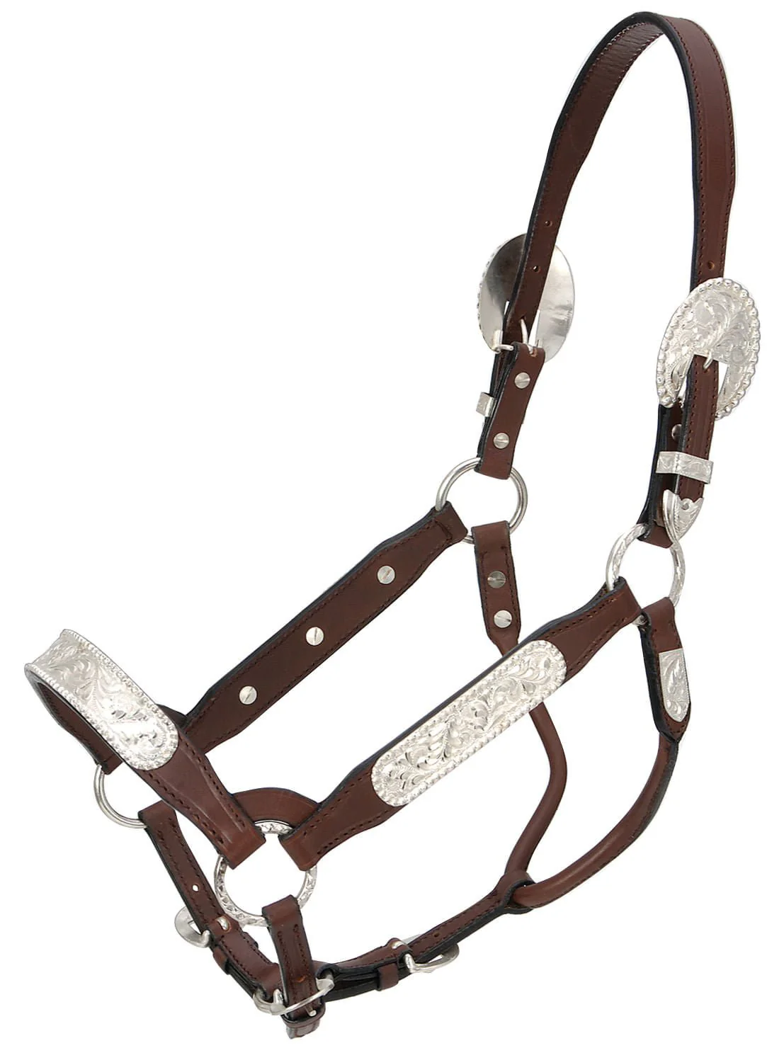 Tough1 Berry Edge Silver Congress Horse Show Halter - Pet's Shop