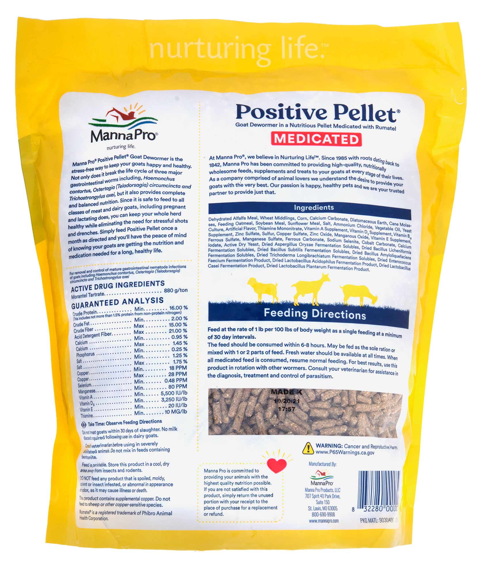 Positive Pellet Goat Dewormer - Pet's Shop