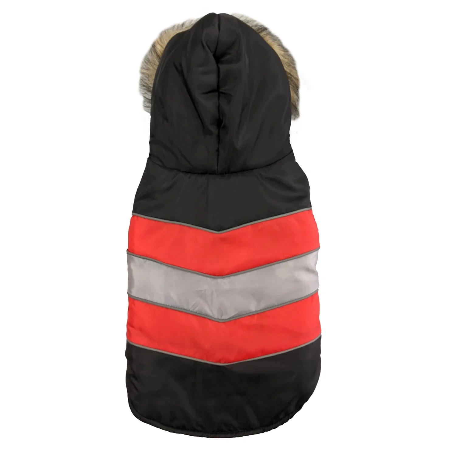 Diagonal Puffy Stripe Coat - Pet's Shop