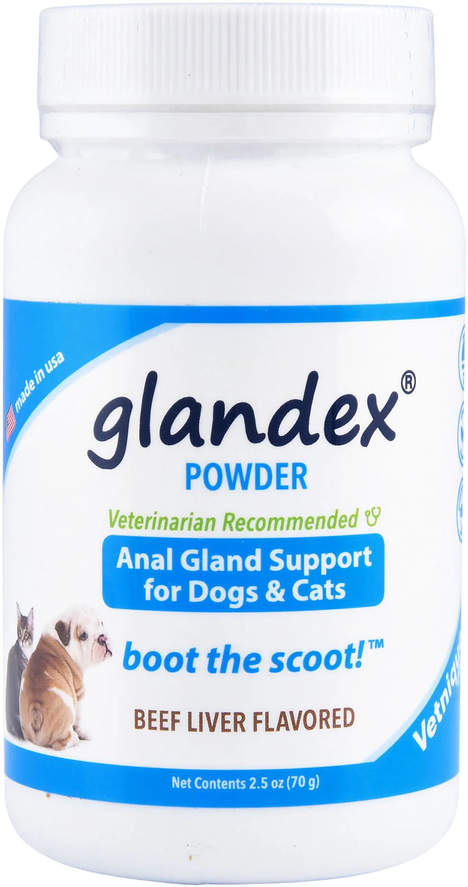Glandex Powder for Dogs and Cats, Beef Liver Flavor - Pet's Shop