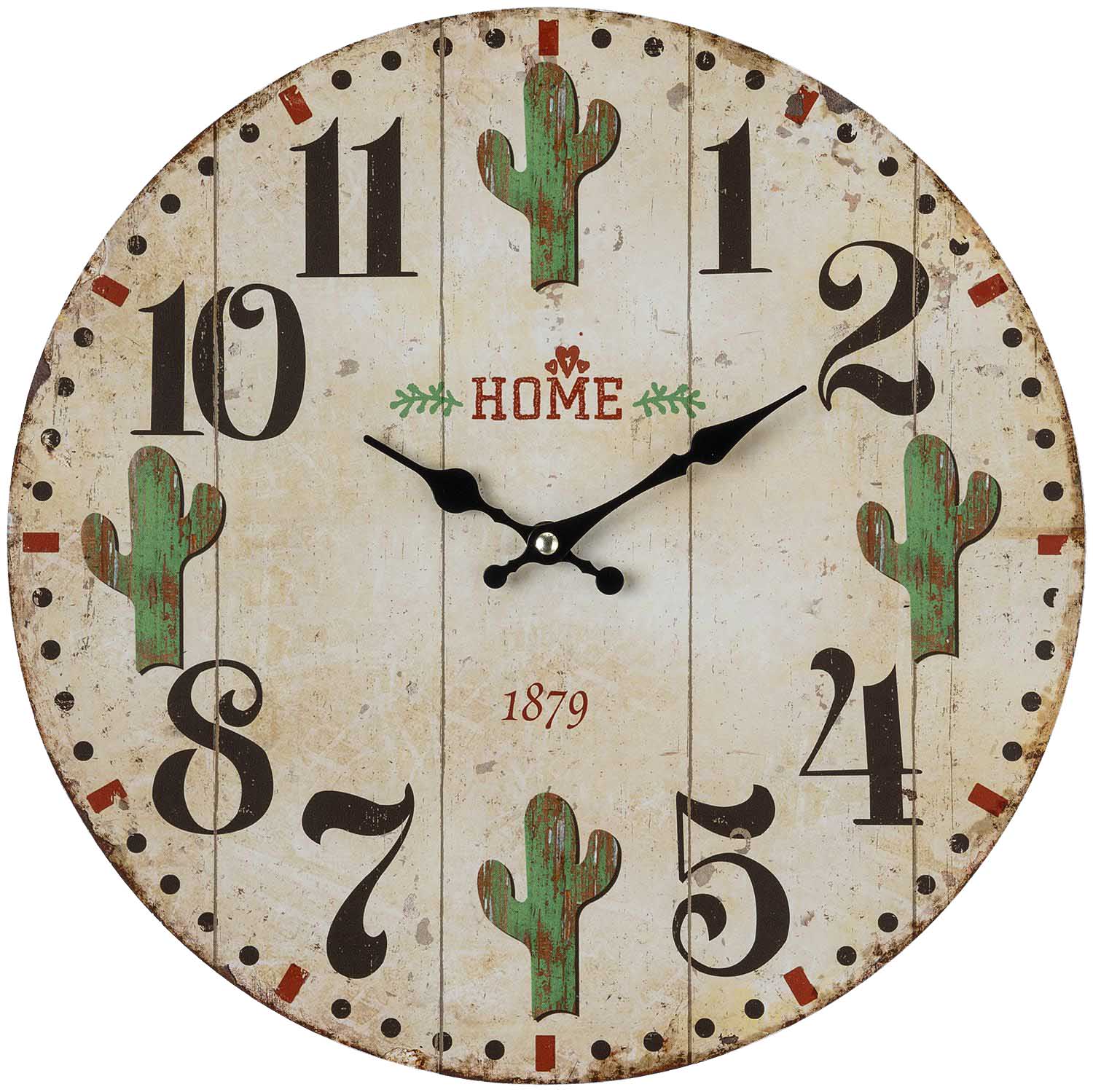 Western Chic Wall Clocks - Pet's Shop