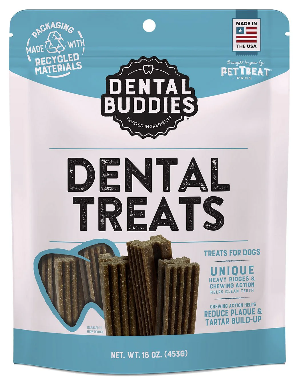 Dental Buddies, Green, 16 oz - Pet's Shop