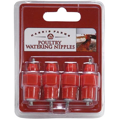Watering Nipples, 4 Pack - Pet's Shop